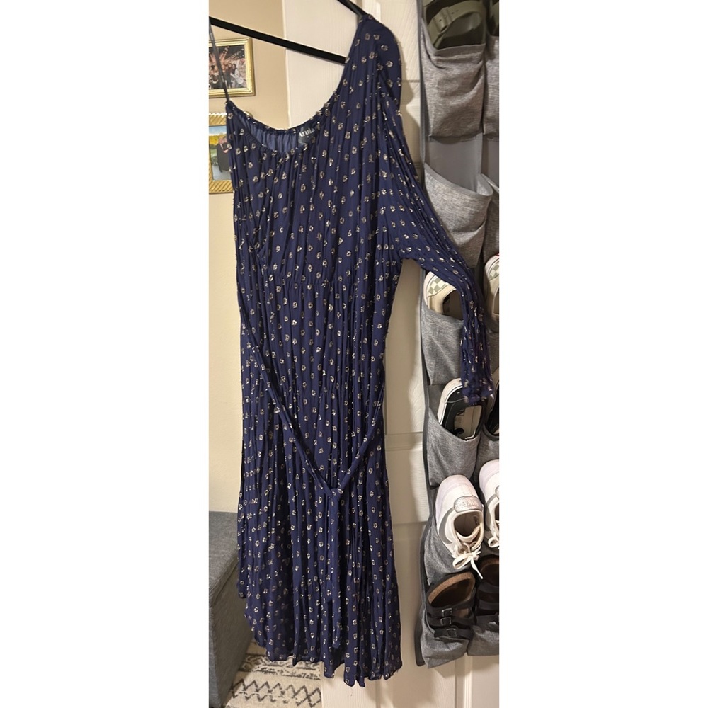 Arula One shoulder tiered dress